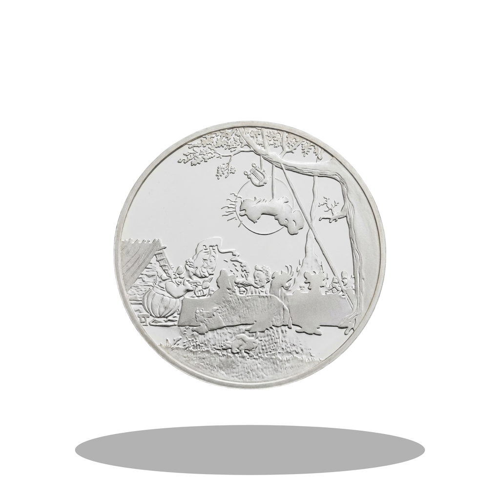 France Astérix Silver Coin 1½ Euro 2007 – Monnaie de Paris