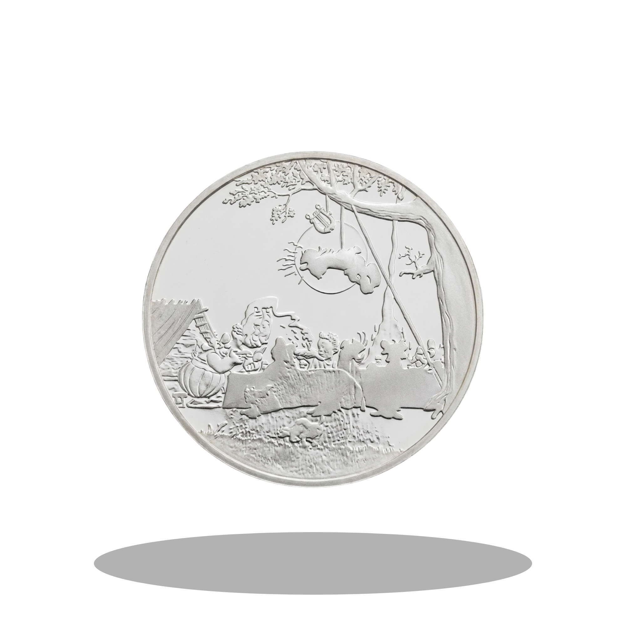 France Astérix Silver Coin 1½ Euro 2007 – Monnaie de Paris