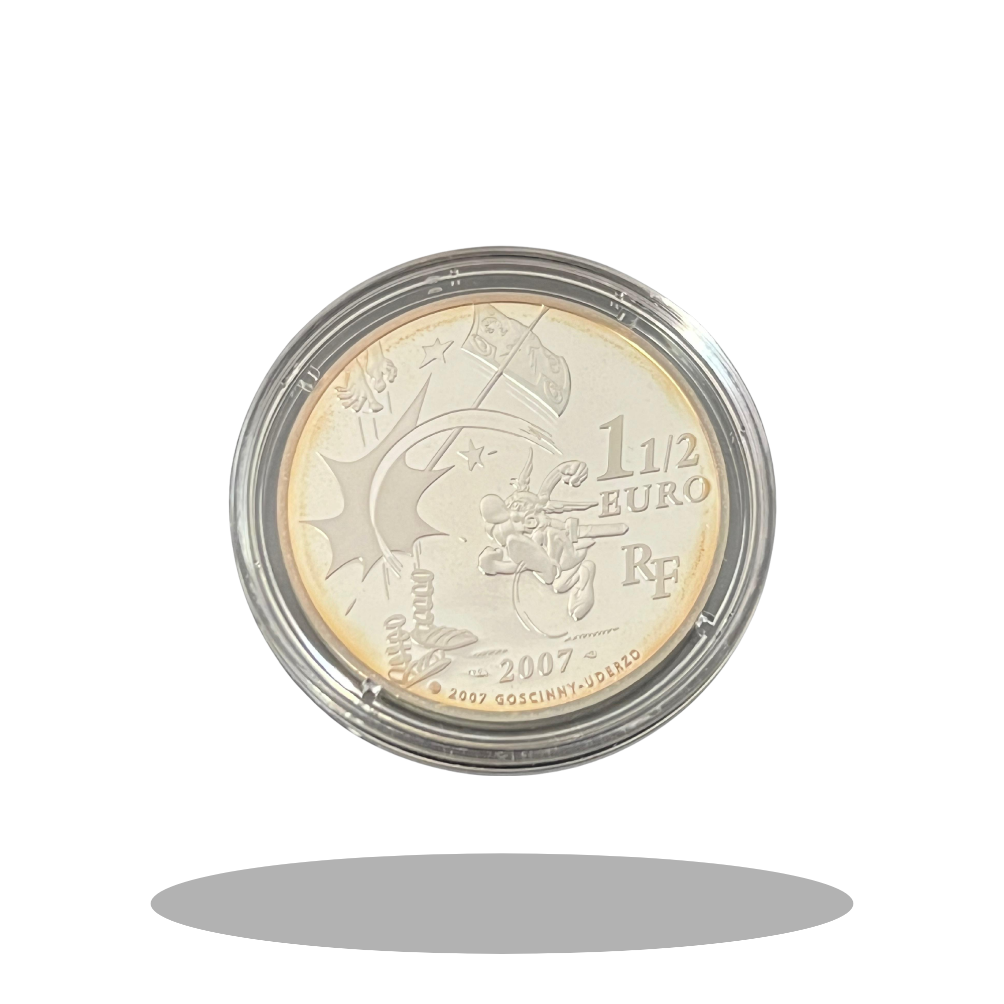 2007 France Asterix "La Potion Magique" Silver Proof Coin – 1½ Euro