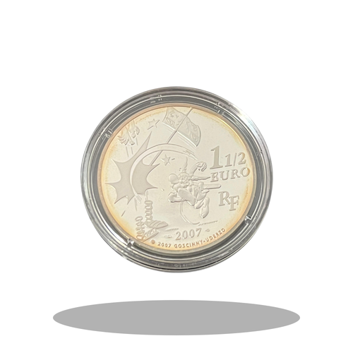 2007 France Asterix "La Potion Magique" Silver Proof Coin – 1½ Euro