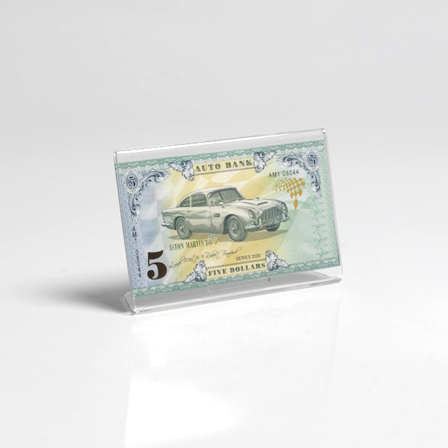 Aston Martin Auto Bank Series 2020 – Complete Set of 4 Collector Banknotes