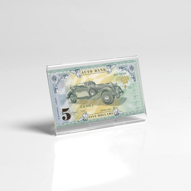 Audi Auto Bank Series 2020 – Complete Set of 4 Collector Banknotes