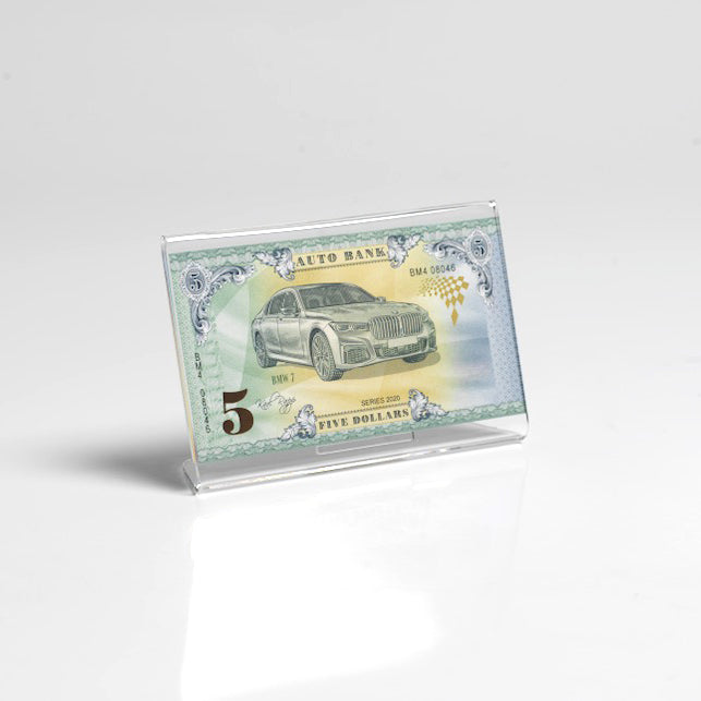 BMW Auto Bank Series 2020 – Complete Set of 4 Collector Banknotes