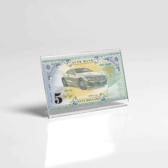 BMW Auto Bank Series 2020 – Complete Set of 4 Collector Banknotes