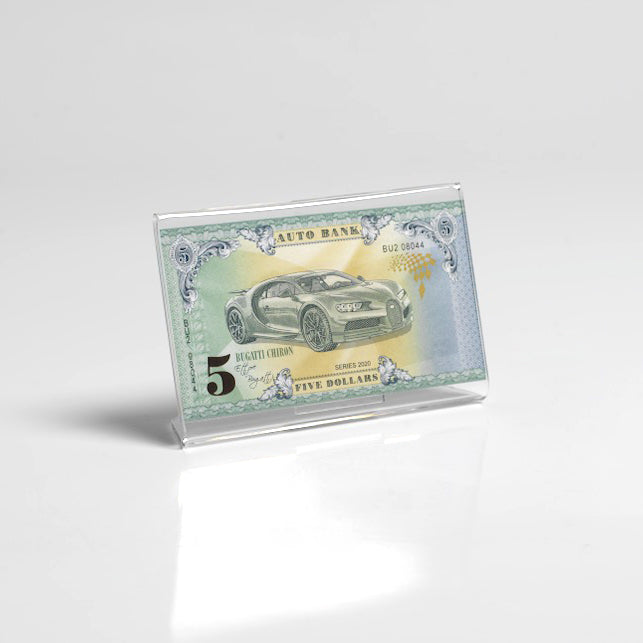 Bugatti Auto Bank Series 2020 – Complete Set of 4 Collector Banknotes
