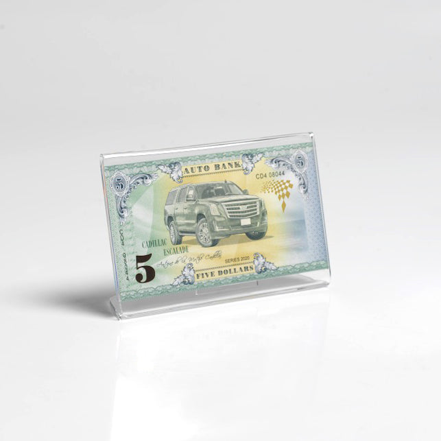 Cadillac Auto Bank Series 2020 – Complete Set of 4 Collector Banknotes
