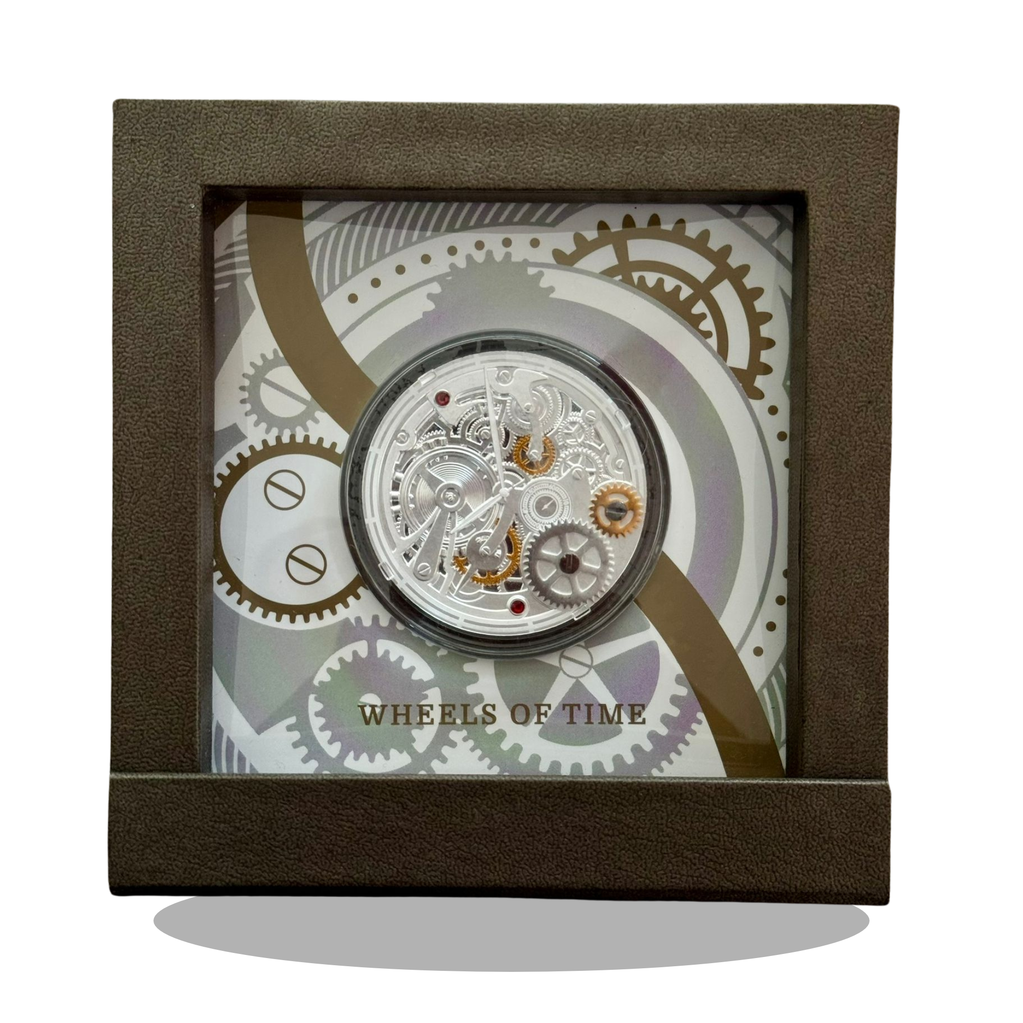 2022 Niue Wheels of Time 1oz Silver Coin – Moving Gear Mechanism