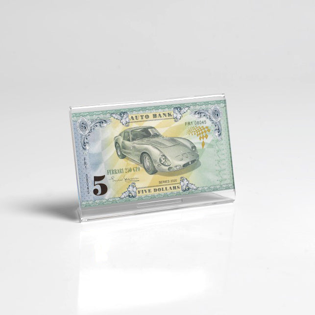 Ferrari Auto Bank Series 2020 – Complete Set of 4 Collector Banknotes