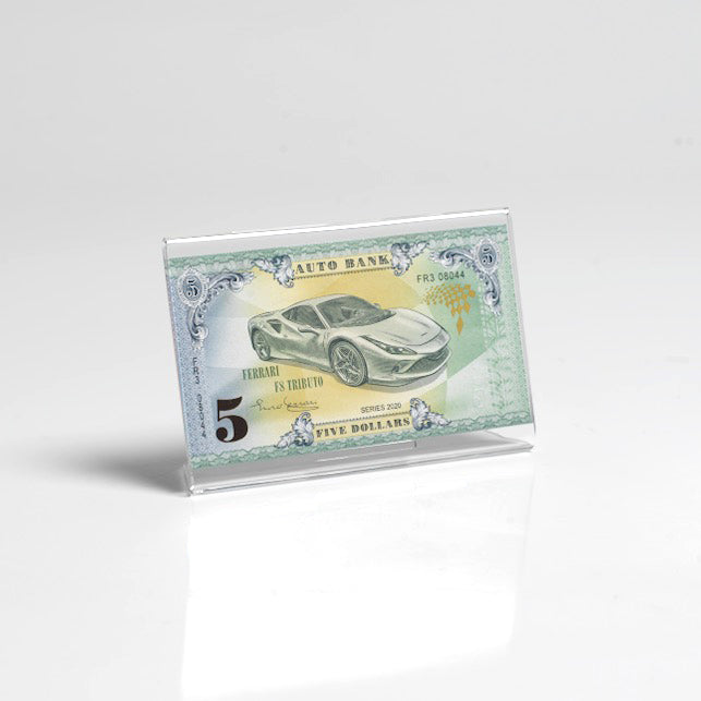 Ferrari Auto Bank Series 2020 – Complete Set of 4 Collector Banknotes