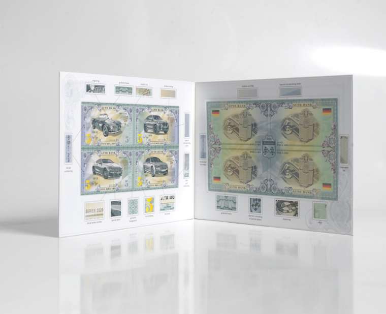 BMW Auto Bank Series 2020 – Complete Set of 4 Collector Banknotes