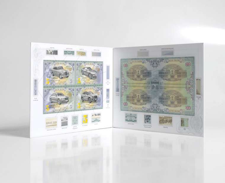 Bentley Auto Bank Series 2020 – Complete Set of 4 Collector Banknotes