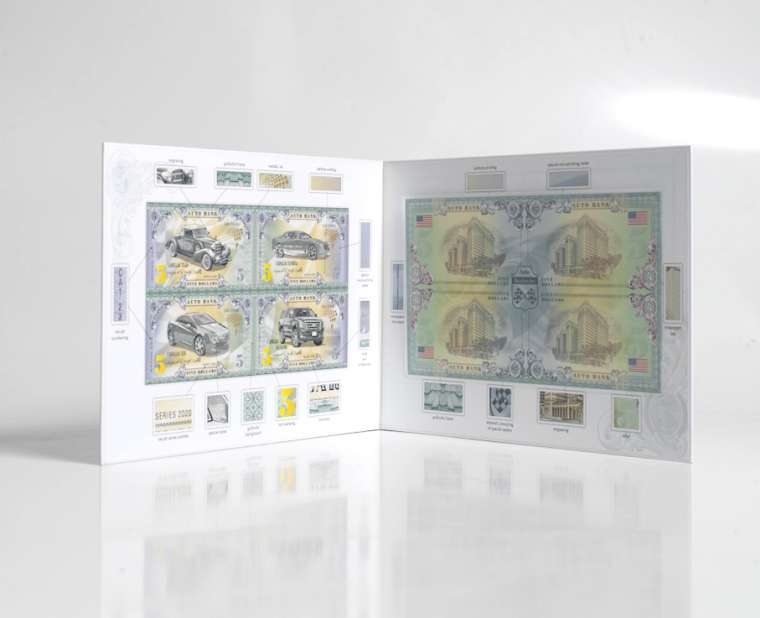 Cadillac Auto Bank Series 2020 – Complete Set of 4 Collector Banknotes