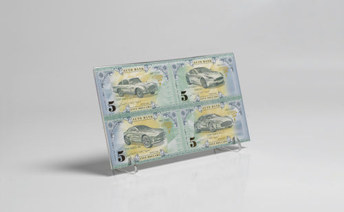 Aston Martin Auto Bank Series 2020 – Complete Set of 4 Collector Banknotes