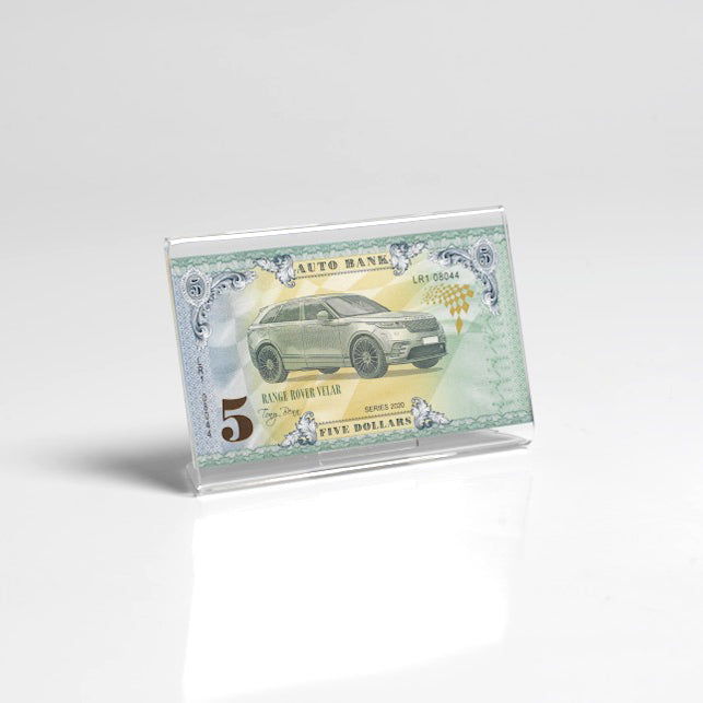 Range Rover Auto Bank Series 2020 – Complete Set of 4 Collector Banknotes