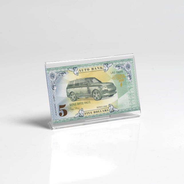 Range Rover Auto Bank Series 2020 – Complete Set of 4 Collector Banknotes