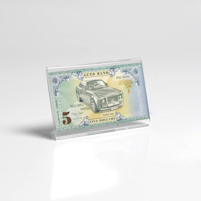 Rolls-Royce Auto Bank Series 2020 – Complete Set of 4 Collector Banknotes