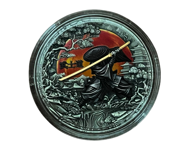 Bushido Warrior Samurai Coin – Limited Edition Collectible